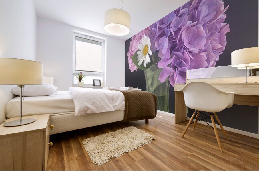 Flowers for Mom Mural print