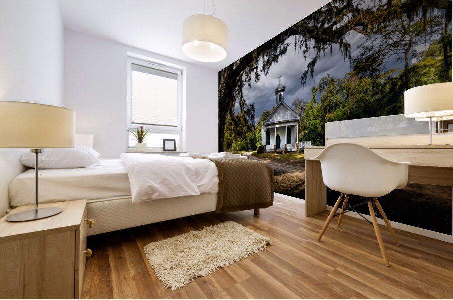 Grace Episcopal Chapel Rockville South Carolina Mural print