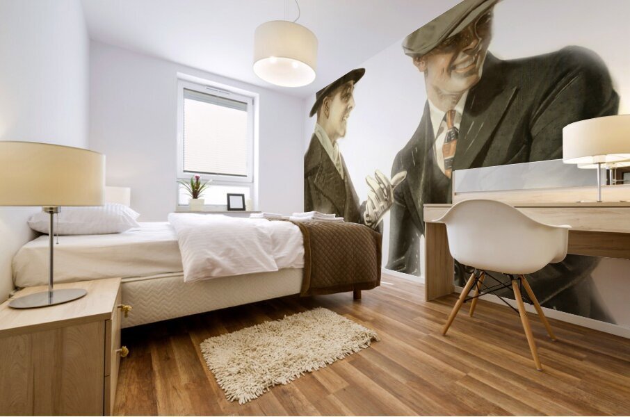 The Snowball Mural print