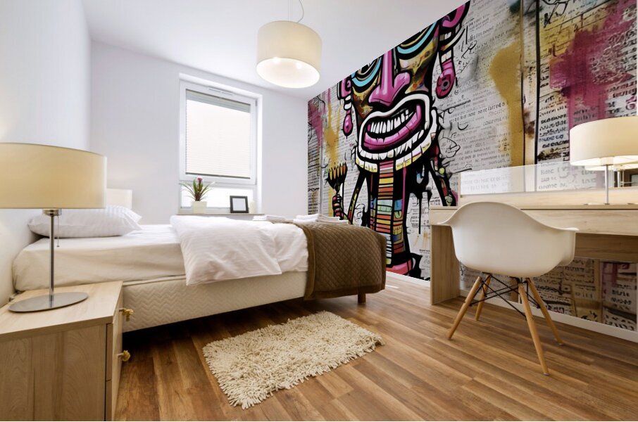 Tiki God 2024 07 21 13 43 48 Mural print