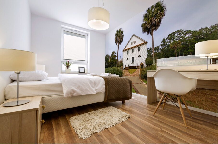 St Johns Presbyterian Church Mural print