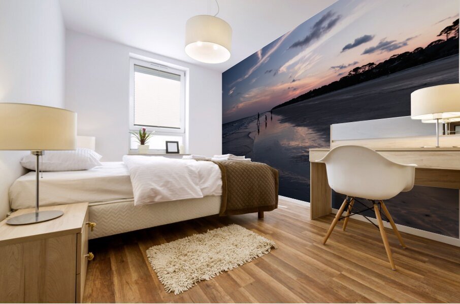 The Hilton Head  Perfect Beach Sunset Mural print