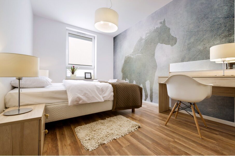 Ghost Horses Mural print