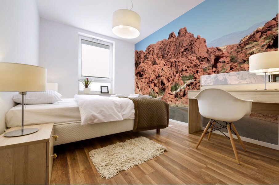 Red Rock Canyon - Nevada 02  Mural print
