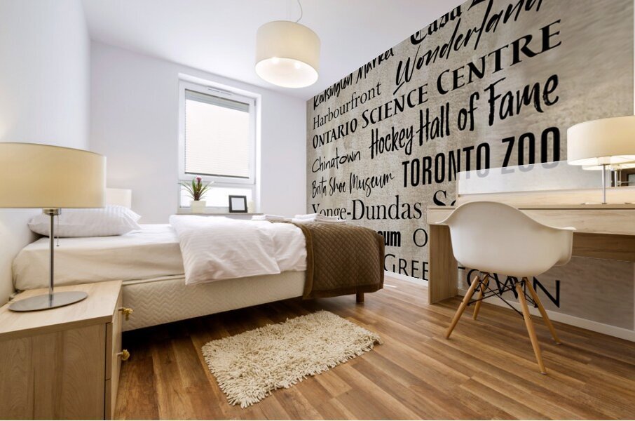 Memoirs of Toronto Mural print