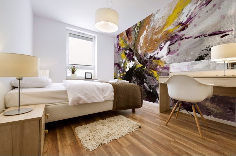 abstract Mural print