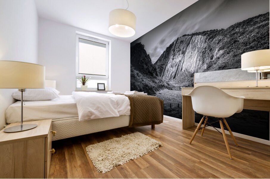 Cotentin Vauville Reserve Naturelle de la Mare  Mural print