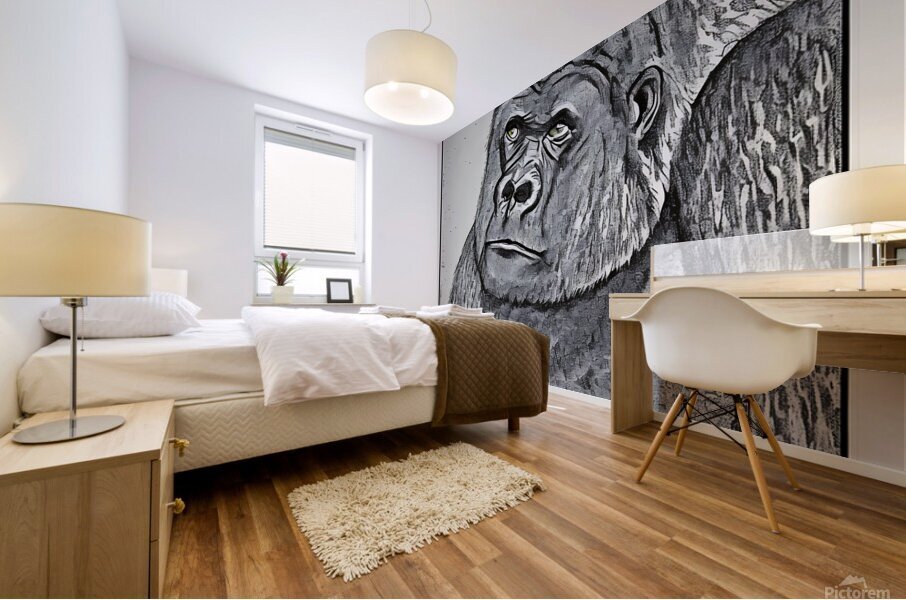 gorilla pencil 2408201 Mural print