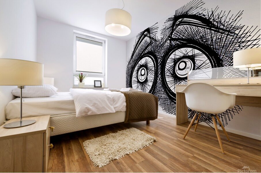 eyes 240817 Mural print