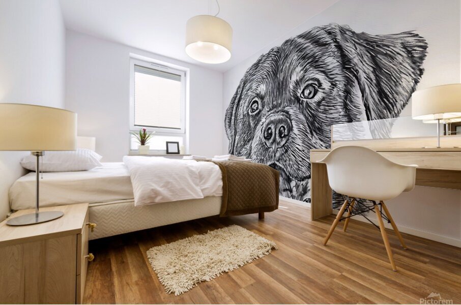 rottweiler Mural print