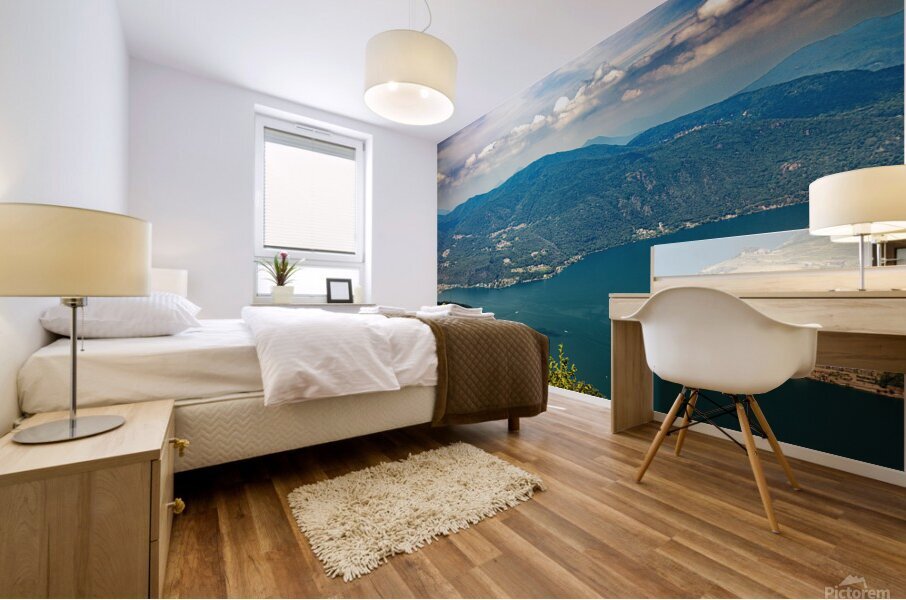 Lugano Lake 2 Mural print