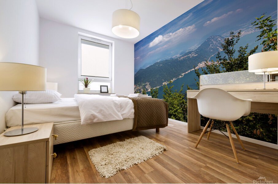 Lugano Lake 4 Mural print