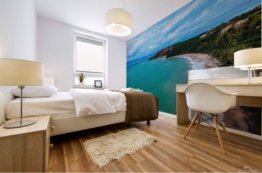 wild beach Mural print