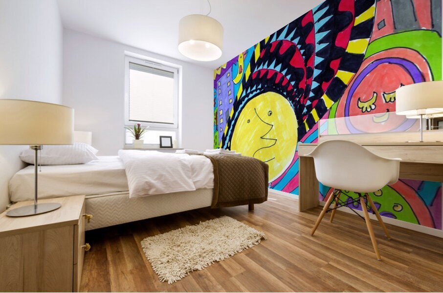 Abstract Dream Fantasy Design Mural print