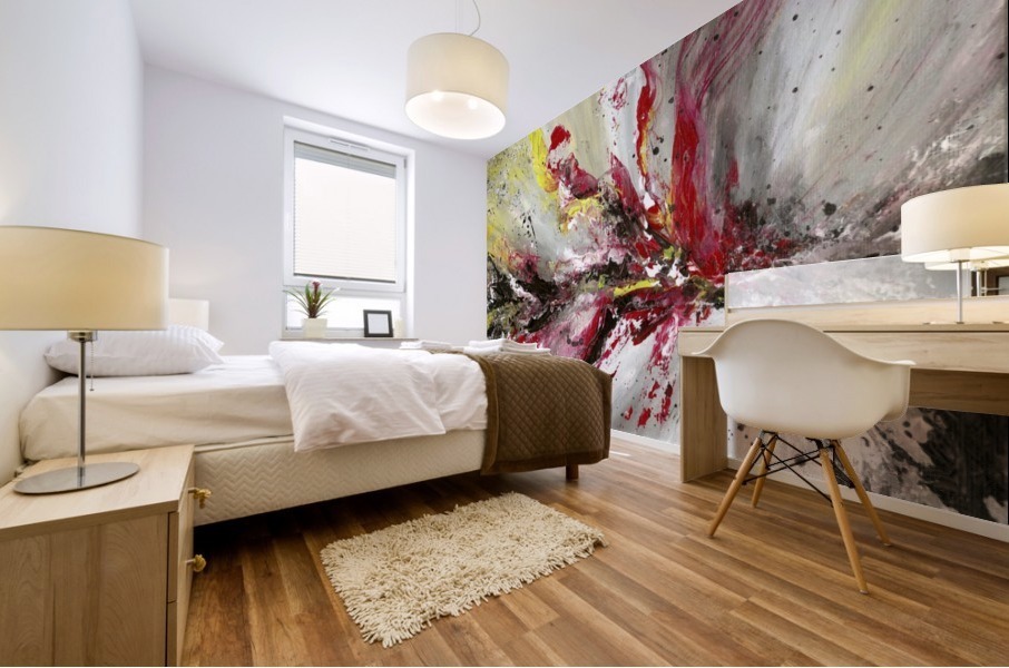 explosion abstract Mural print