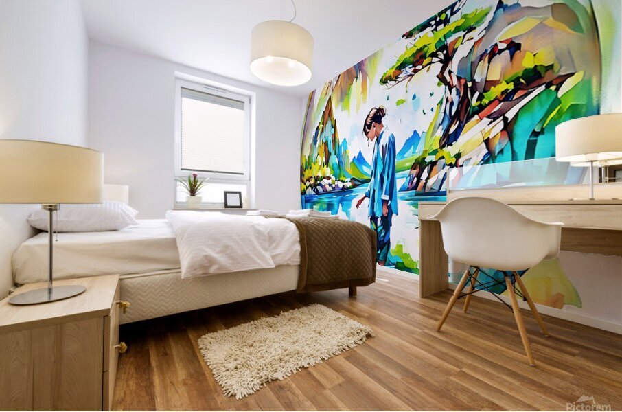 69 Mural print