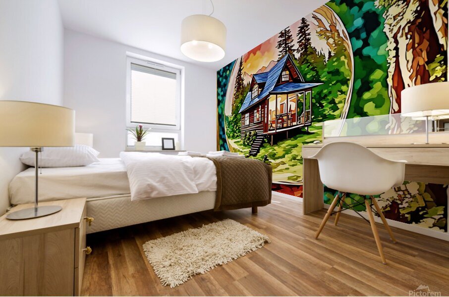 77 Mural print