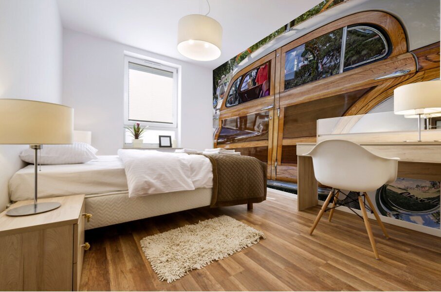 1947 Tan Chrysler Town And Country Sedan 4 Door X1 15 Mural print