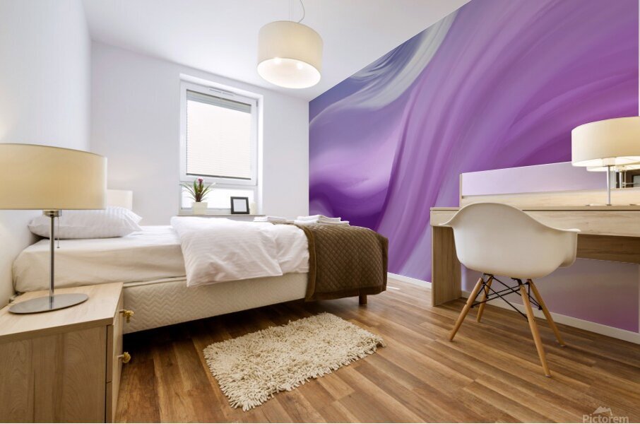 Lavender Dreamscape Mural print