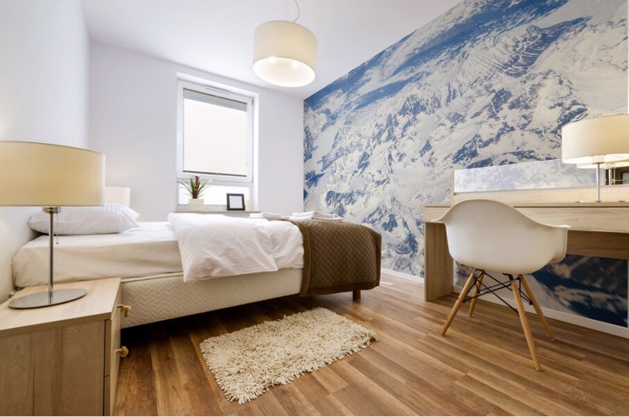 Greenland from the Air Mural print