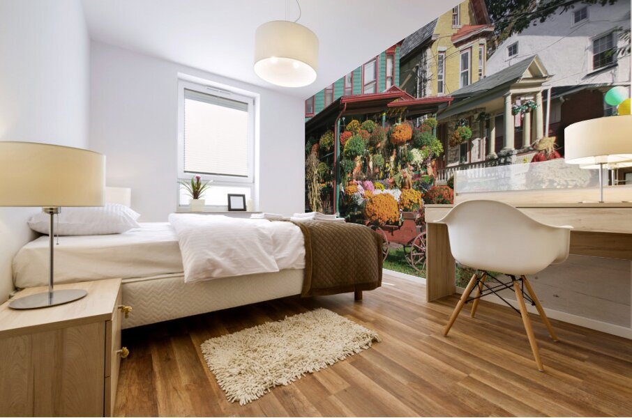 Big on Decorating with Mums Impression murale