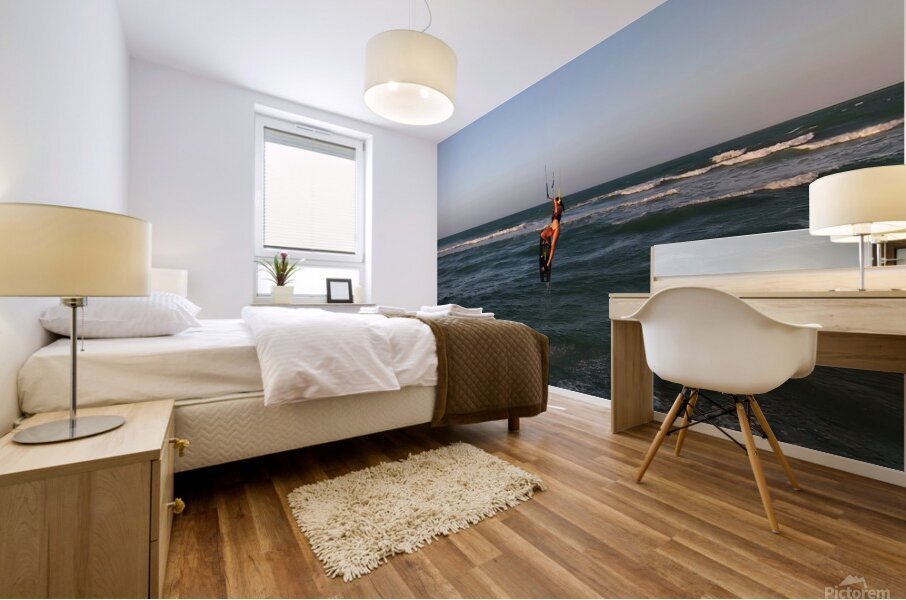 Lilli 9 Kitebeach June 2024 Mural print