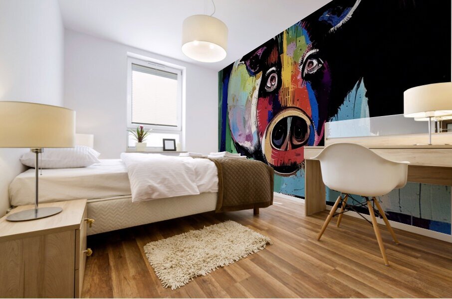 Meet Oink 2024 09 23 12 30 48 Mural print