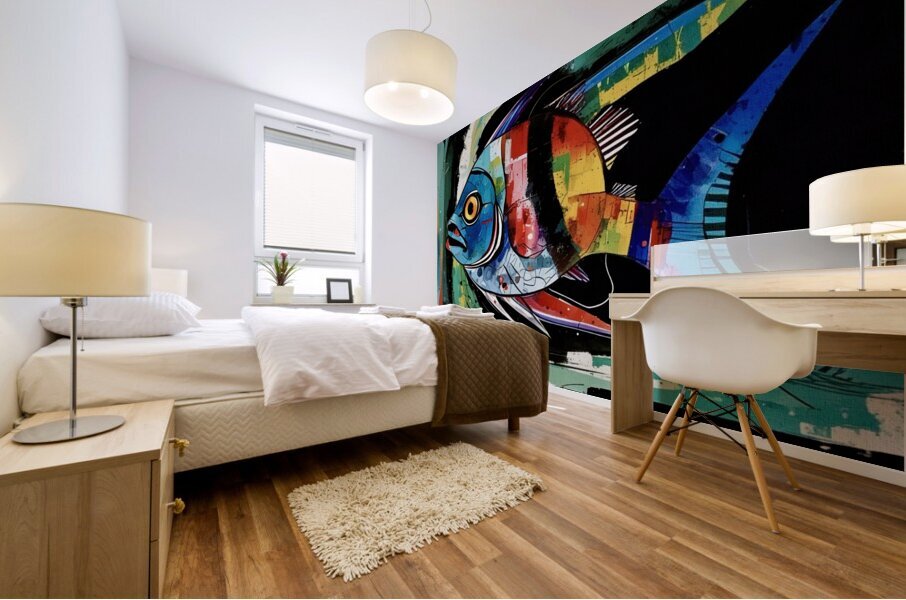 Fishy 2024 09 23 10 11 15 Mural print
