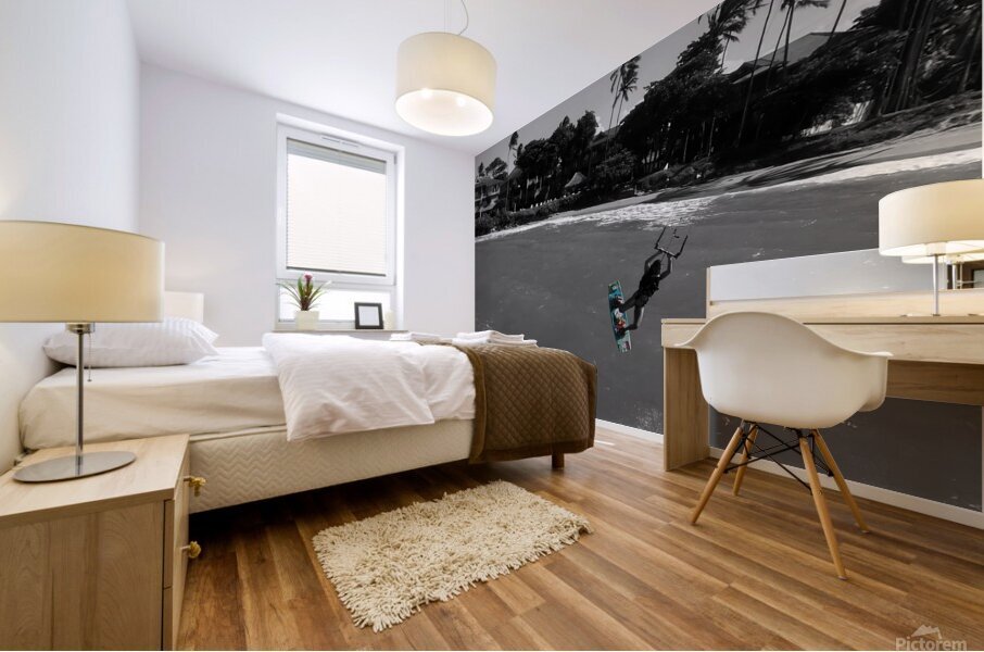 Bella September2024 5BW Mural print