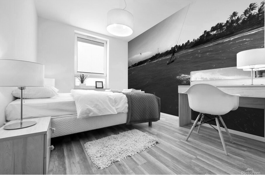 Jenny Cosmic Babarete Bay 10 BW August 2024 Mural print