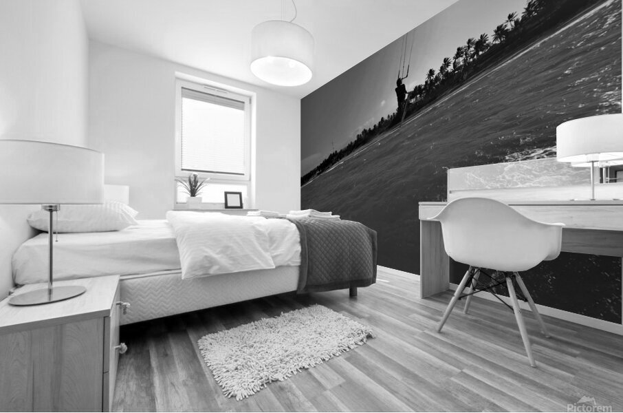 Jenny Cosmic Babarete Bay 20 BW August 2024 Mural print