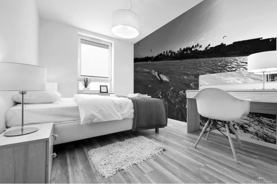 Jenny Cosmic Babarete Bay 27 BW August 2024 Mural print