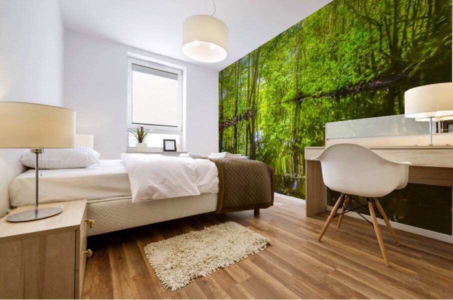 Costa Rica Mangrove Forest Mural print