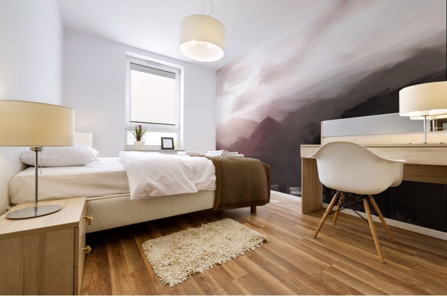 Approaching Dawn Mural print