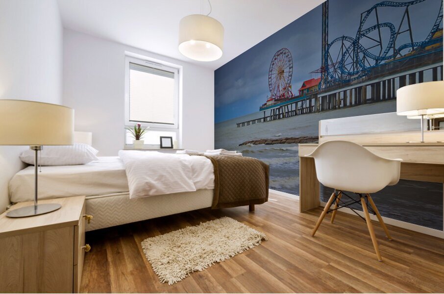 The Boardwalk Mural print