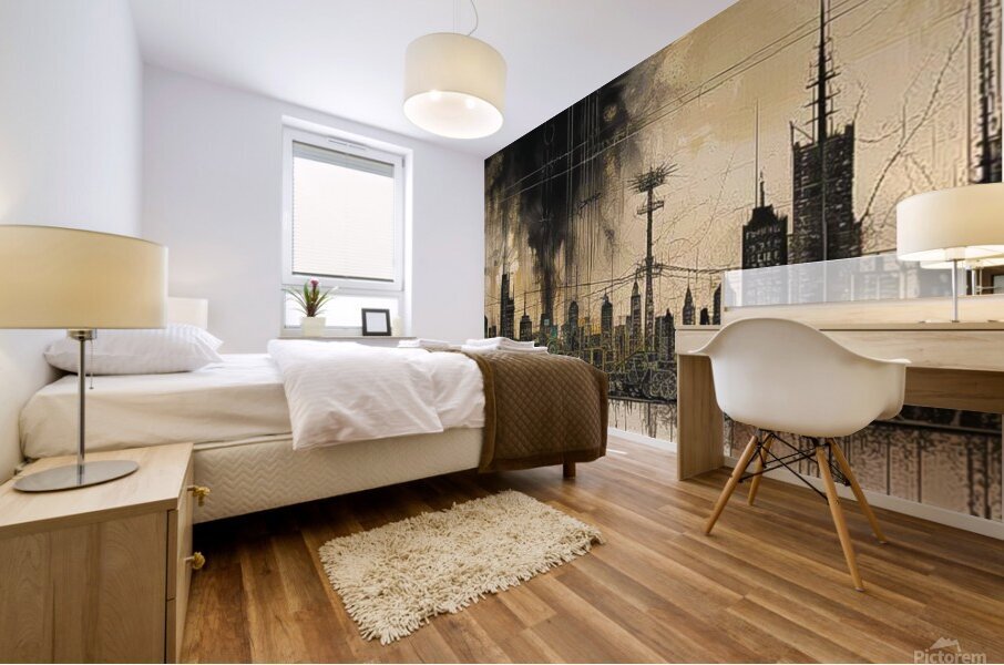 Abstract art  Mural print