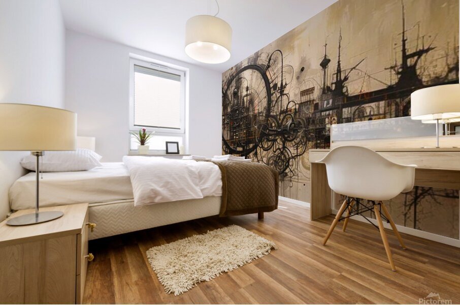 Steampunk  Mural print