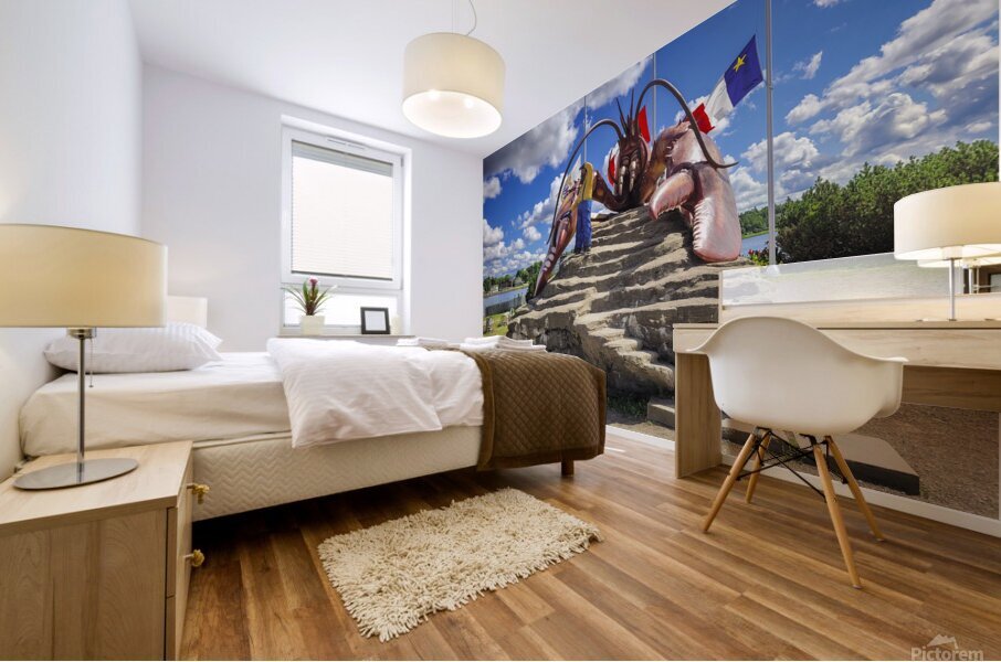 Giant Lobster Mural print