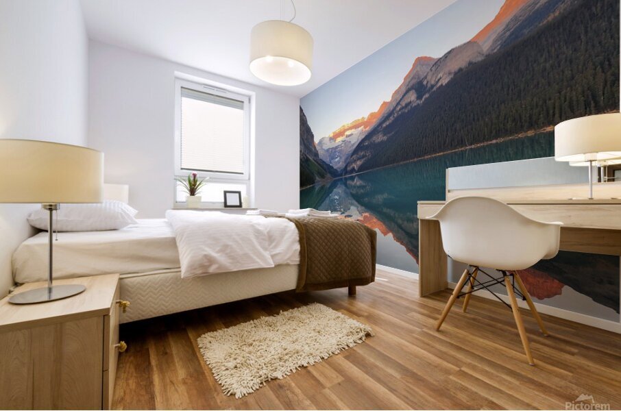 Lake Louise Sunrise Mural print