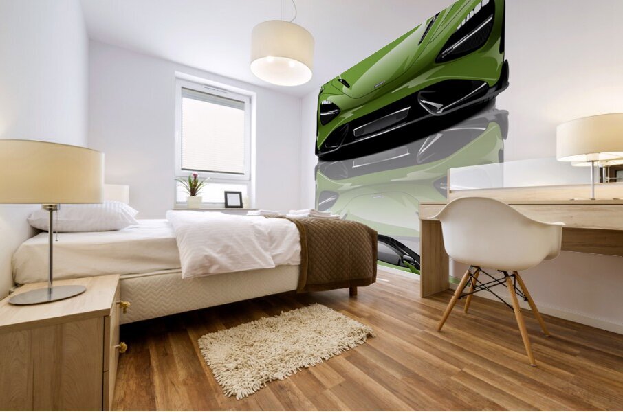 mclaren 4800 7200 px Mural print