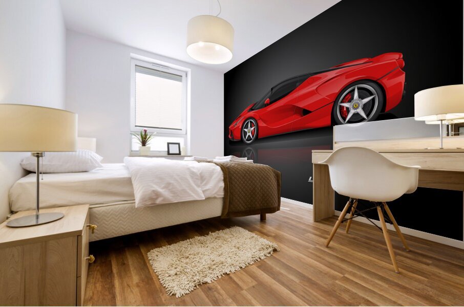 Ferrari LaFerrari v2 Mural print
