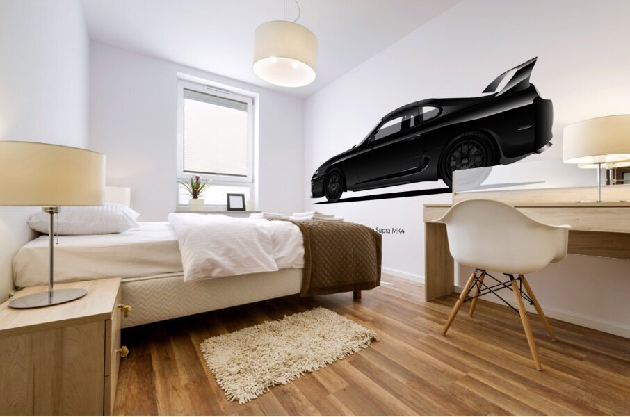Toyota Supra MK4 02 Mural print