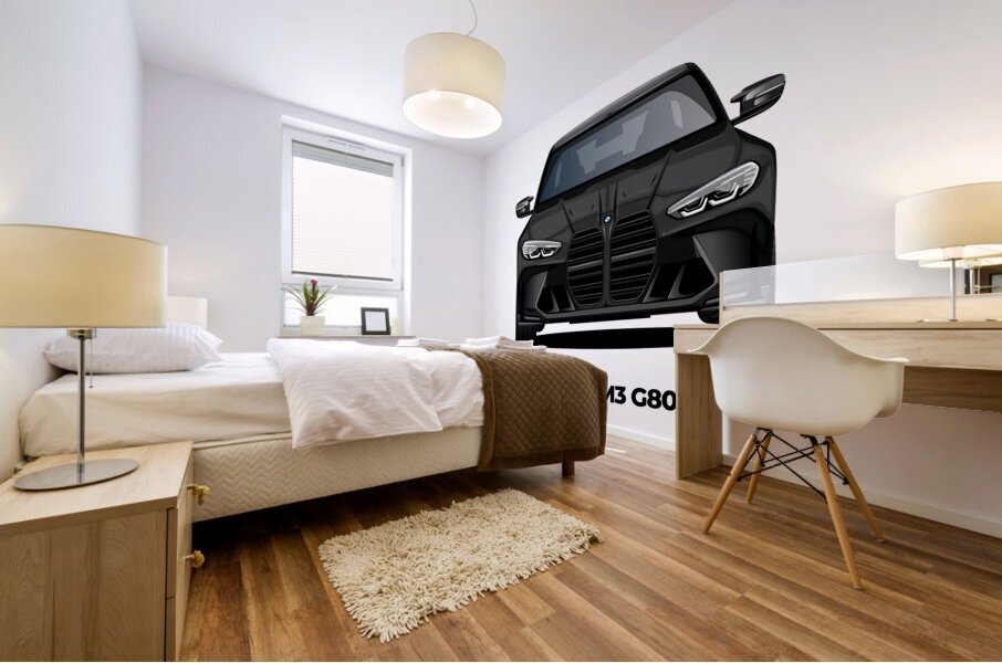 BMW M3 G89 Mural print