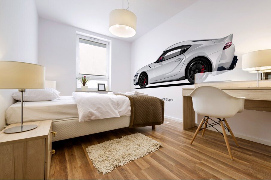 Toyota GR Supra 02 Mural print