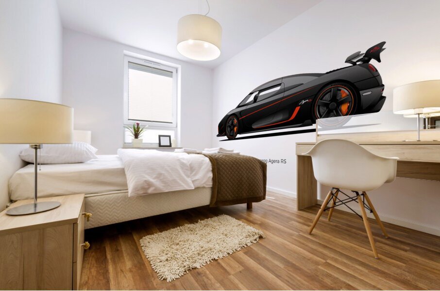 Koenigsegg Agera RS 02 Mural print