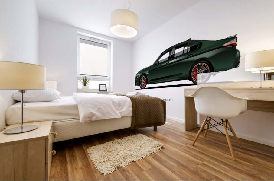 BMW M5 CS 02 Mural print