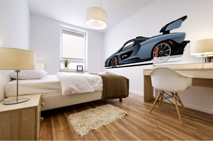 McLaren Senna 02 Mural print