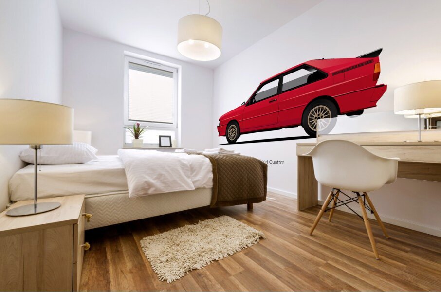 Audi Sport Quattro 02 Mural print