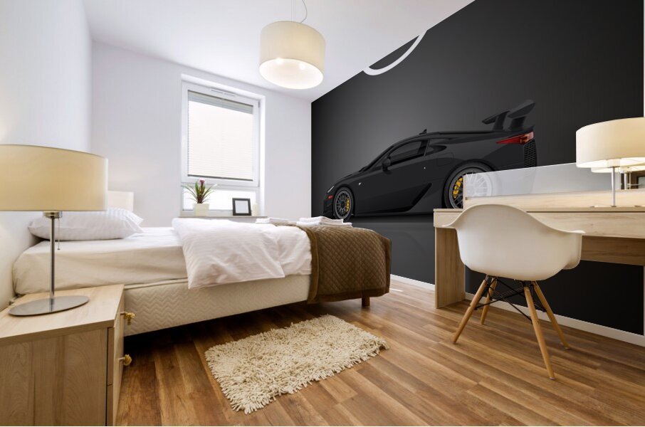 Lexus LFA A Mural print