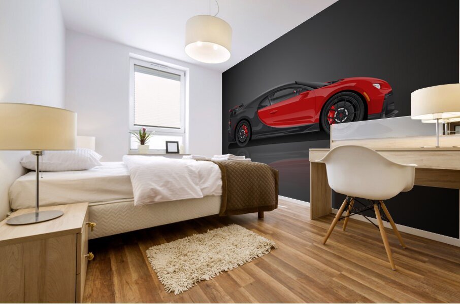 Bugatti Chiron Sport A Mural print